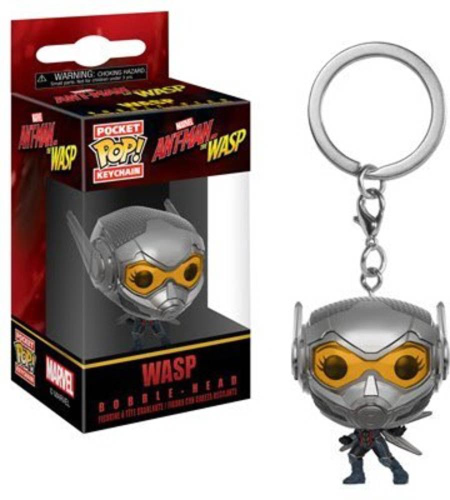 POP Marvel Ant-Man And The Wasp Wasp Vinyl Figure Pocket Keychain