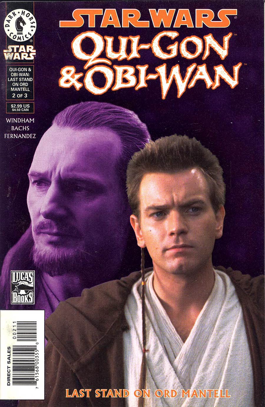 Star Wars Qui Gon & Obi Wan Last Stand On Ord Mantell #2 Cover B Photo Cover