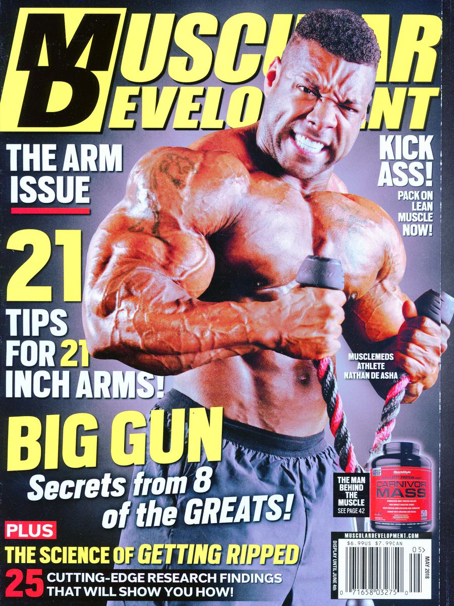 Muscular Development Magazine Vol 55 #3 May 2018