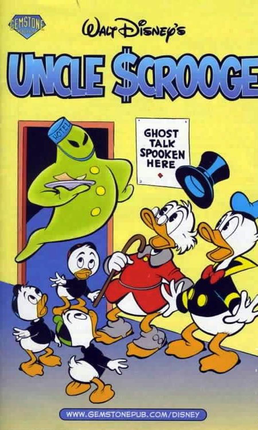 Walt Disneys Uncle Scrooge Ghost Talk Spooken Here Mini Comic