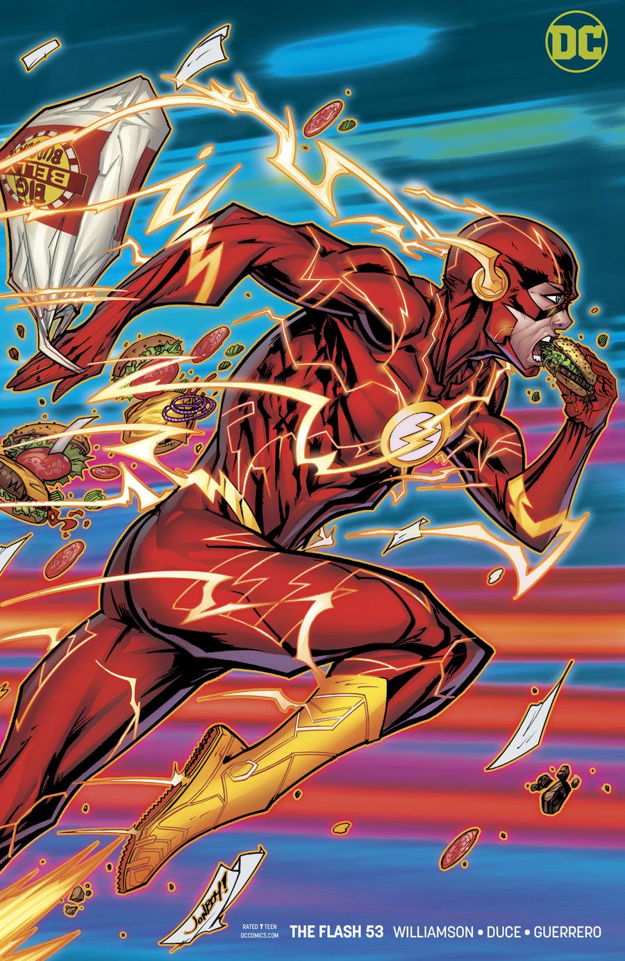 Flash Vol 5 #53 Cover B Variant Jonboy Meyers Cover