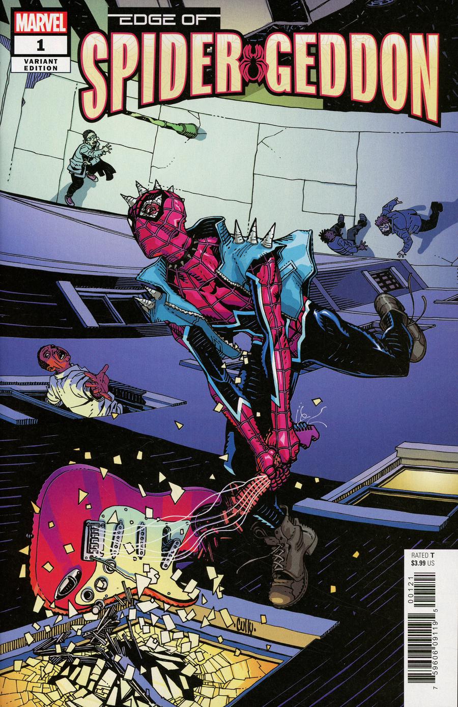 Edge Of Spider-Geddon #1 Cover B Variant Cully Hamner Cover