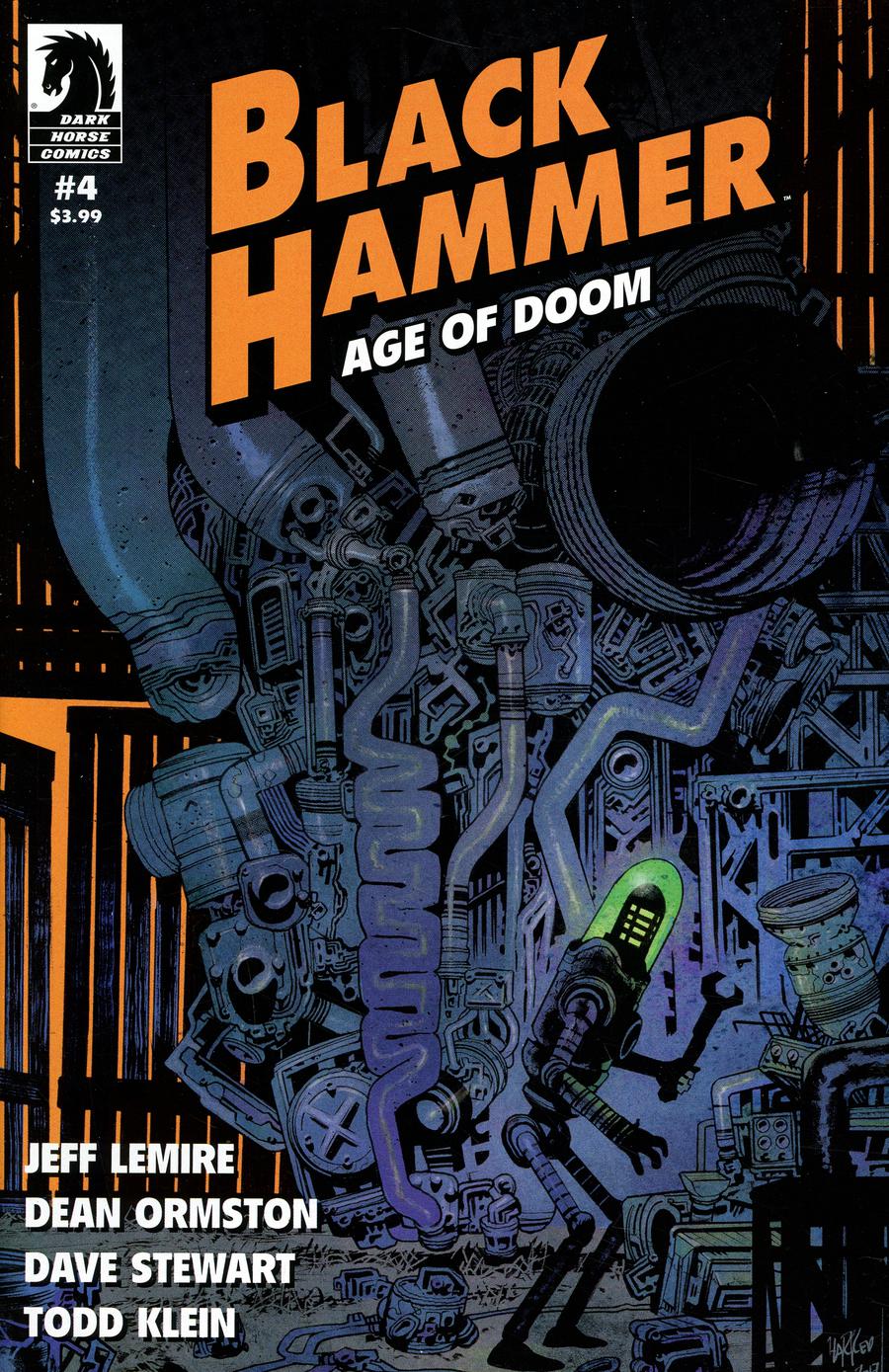Black Hammer Age Of Doom #4 Cover B Variant James Harren Cover