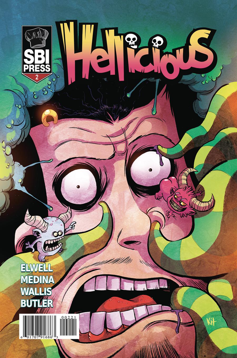 Hellicious #2 Cover B Variant Kit Wallis Cover