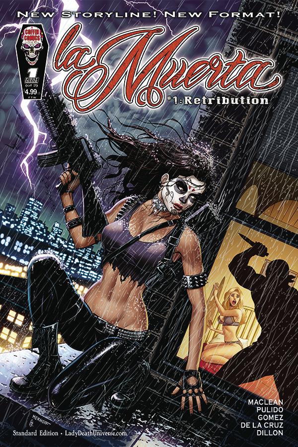 La Muerta Retribution #1 Cover A Regular Matt Merhoff Cover