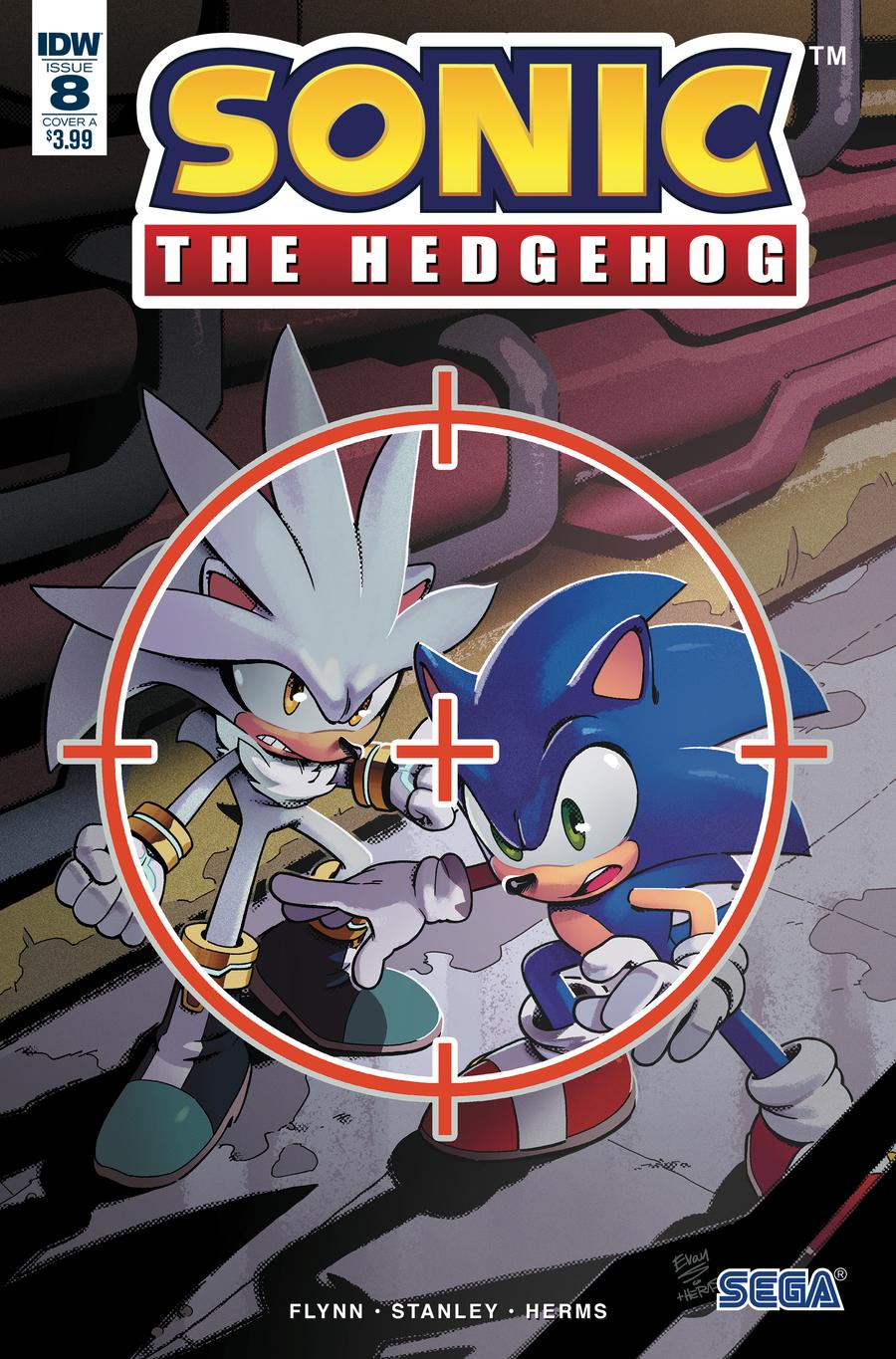 Sonic The Hedgehog Vol 3 #8 Cover A Regular Evan Stanley Cover