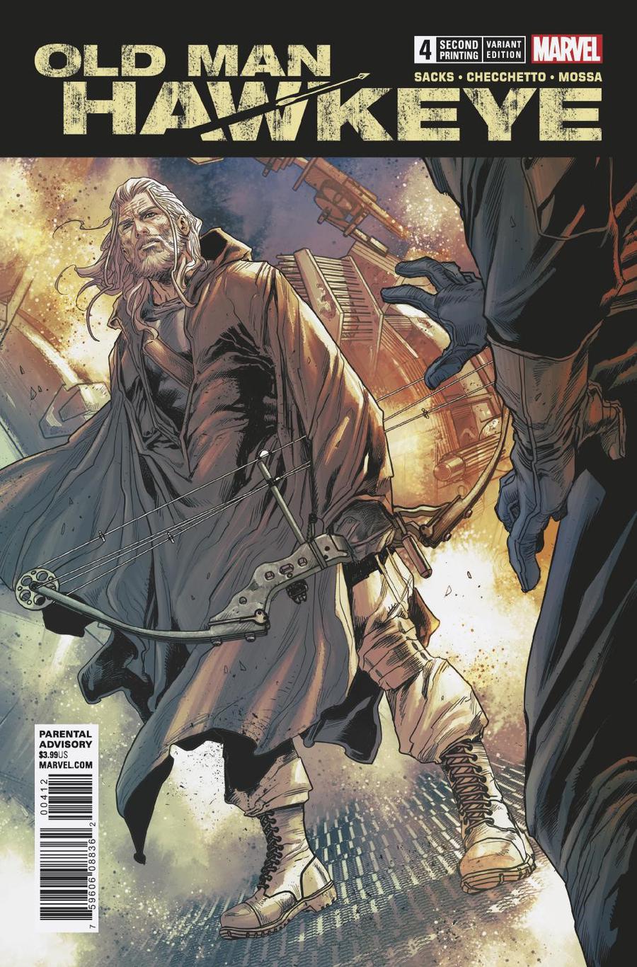 Old Man Hawkeye #4 Cover B 2nd Ptg Variant Marco Checchetto Cover