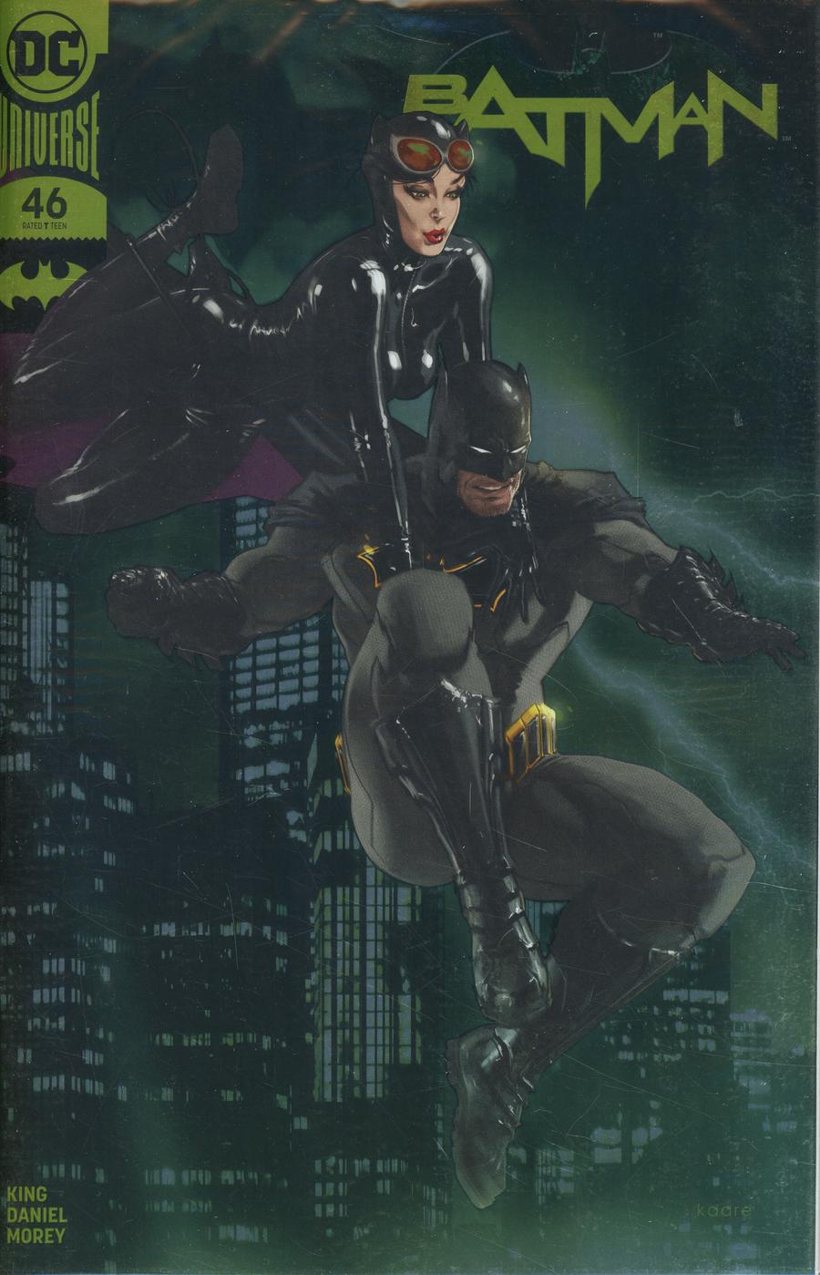 Batman Vol 3 #46 Cover C Kaare Andrews Gold Foil Variant Cover