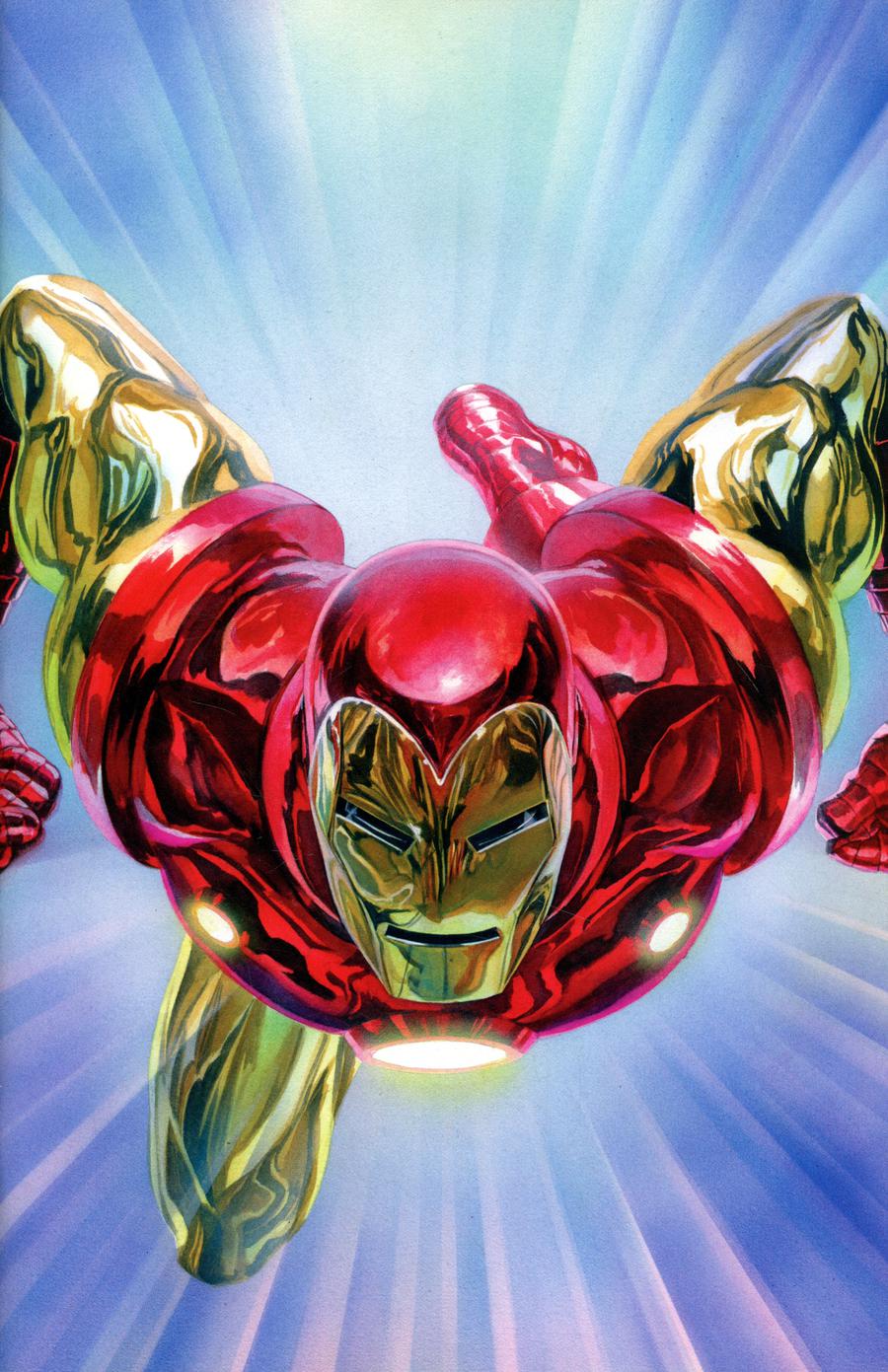 Tony Stark Iron Man #1 Cover Z-B Incentive Alex Ross Virgin Variant Cover