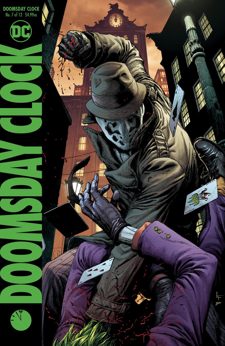 Doomsday Clock #7 Cover B Variant Gary Frank Cover