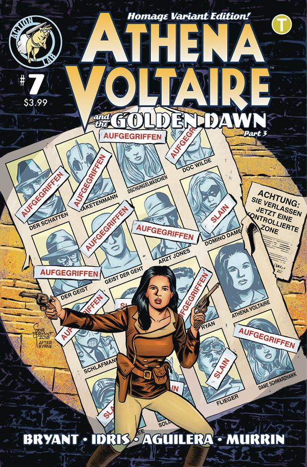 Athena Voltaire #7 Cover B Variant Jason Millet Cover