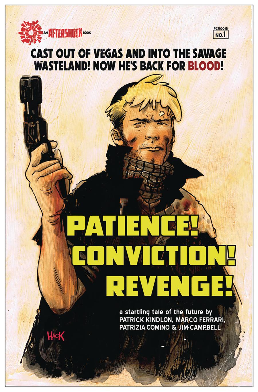 Patience Conviction Revenge #1 Cover B Variant Robert Hack Cover