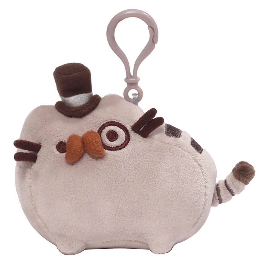 Gund Pusheen Backpack Clip - Fancy Pusheen