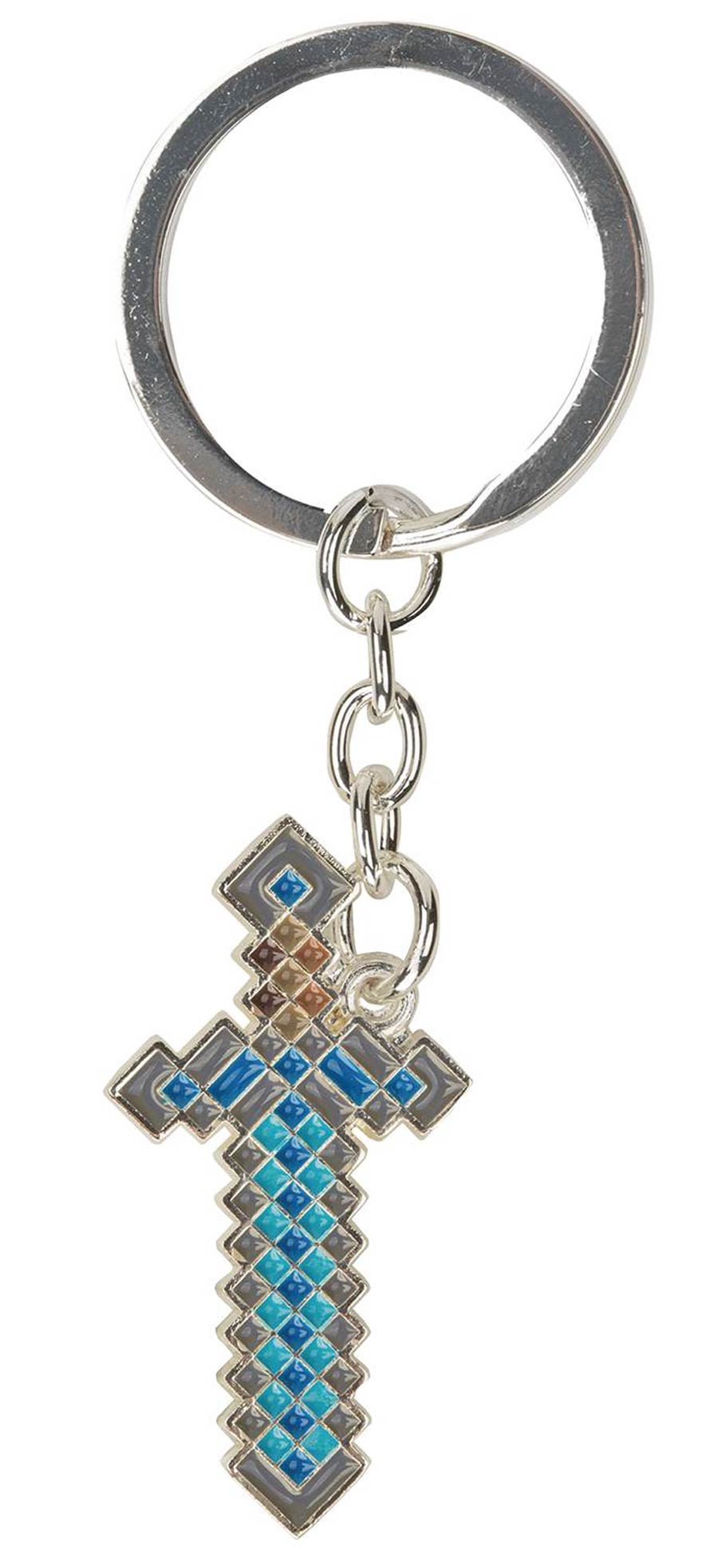 Minecraft Keychain - Diamond Sword