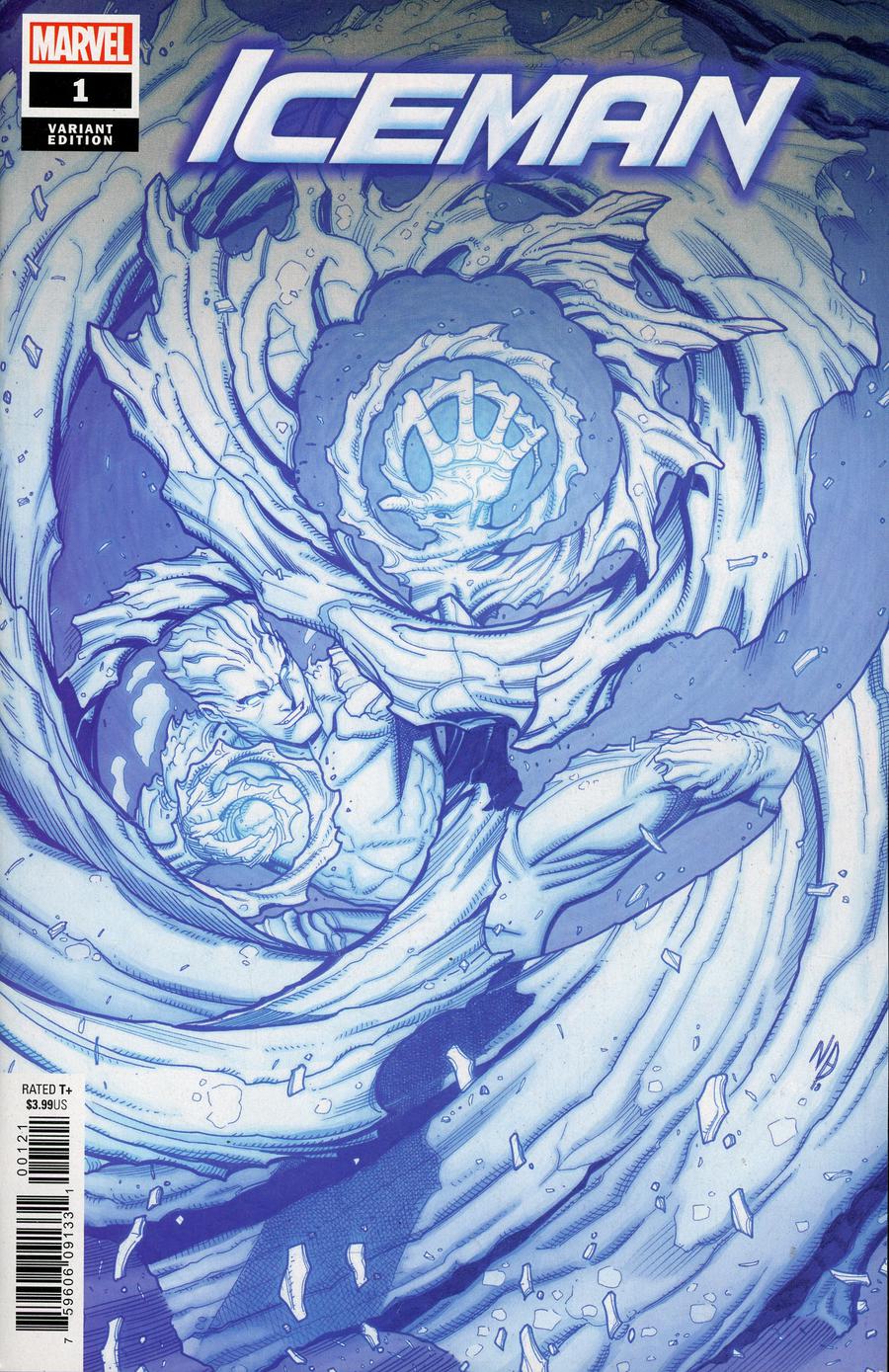 Iceman Vol 4 #1 Cover C Incentive Nick Bradshaw Variant Cover