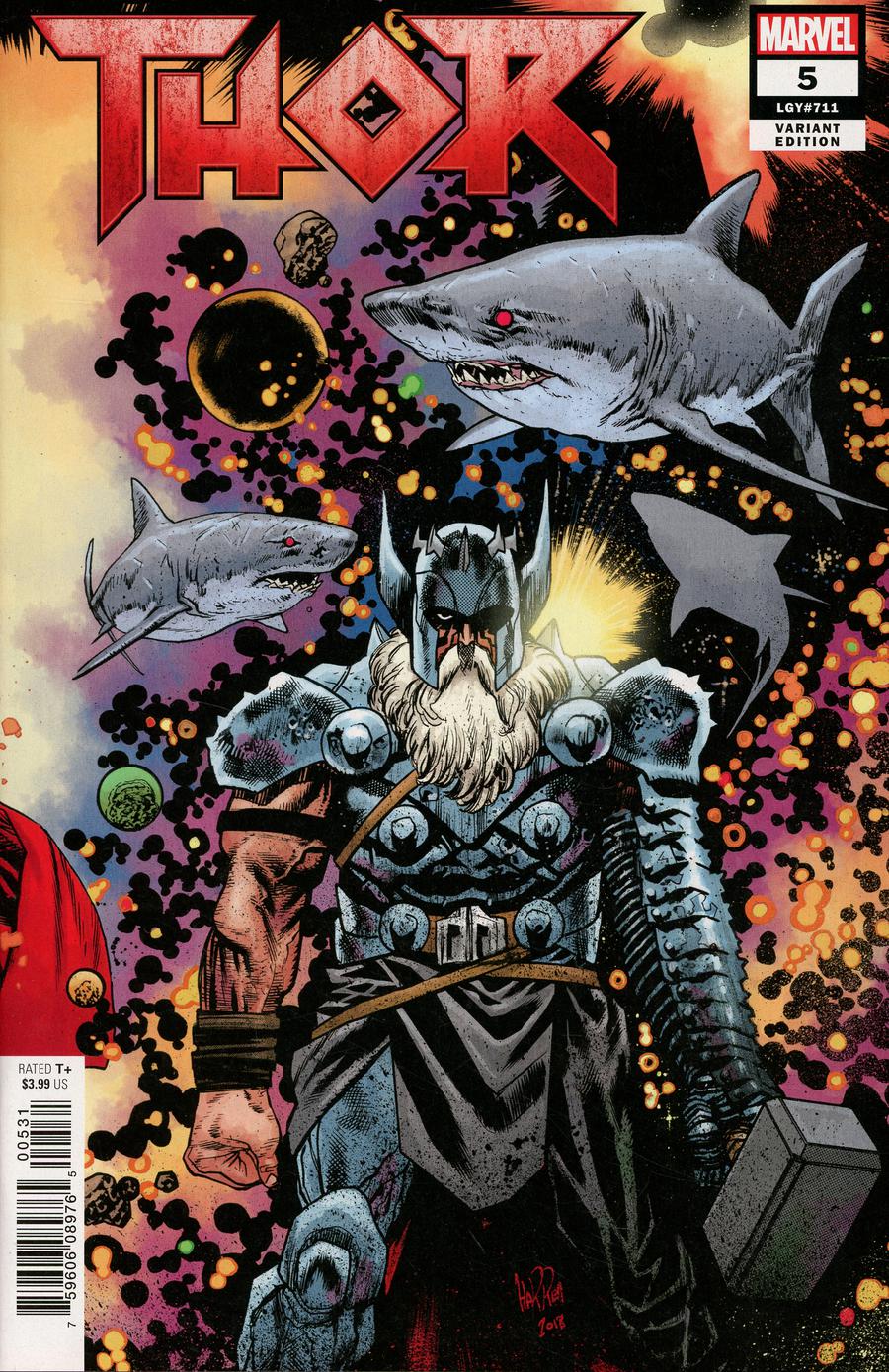 Thor Vol 5 #5 Cover C Incentive James Harren Connecting Hammer Variant Cover (5 Of 5)