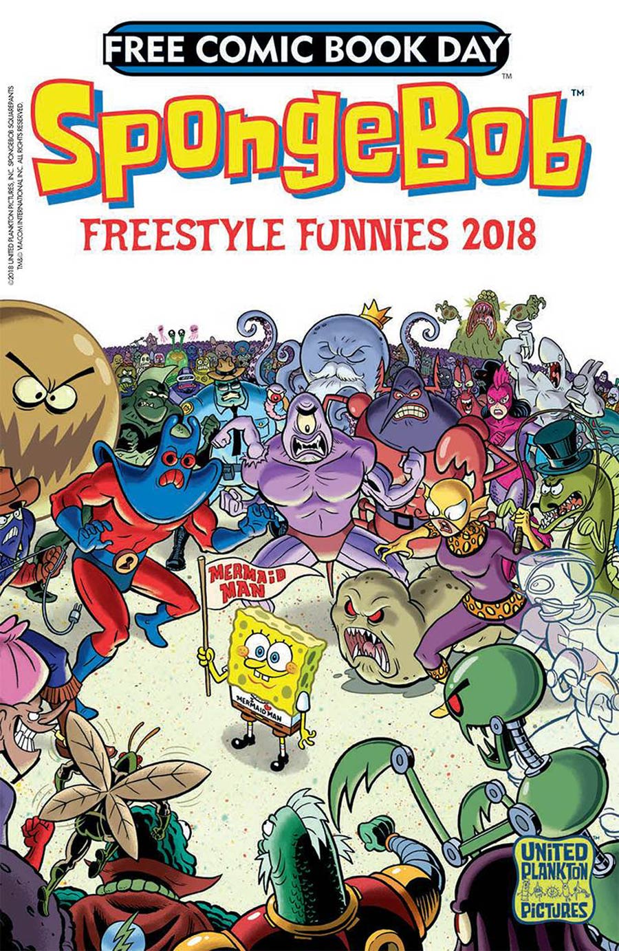 SpongeBob Freestyle Funnies FCBD 2018