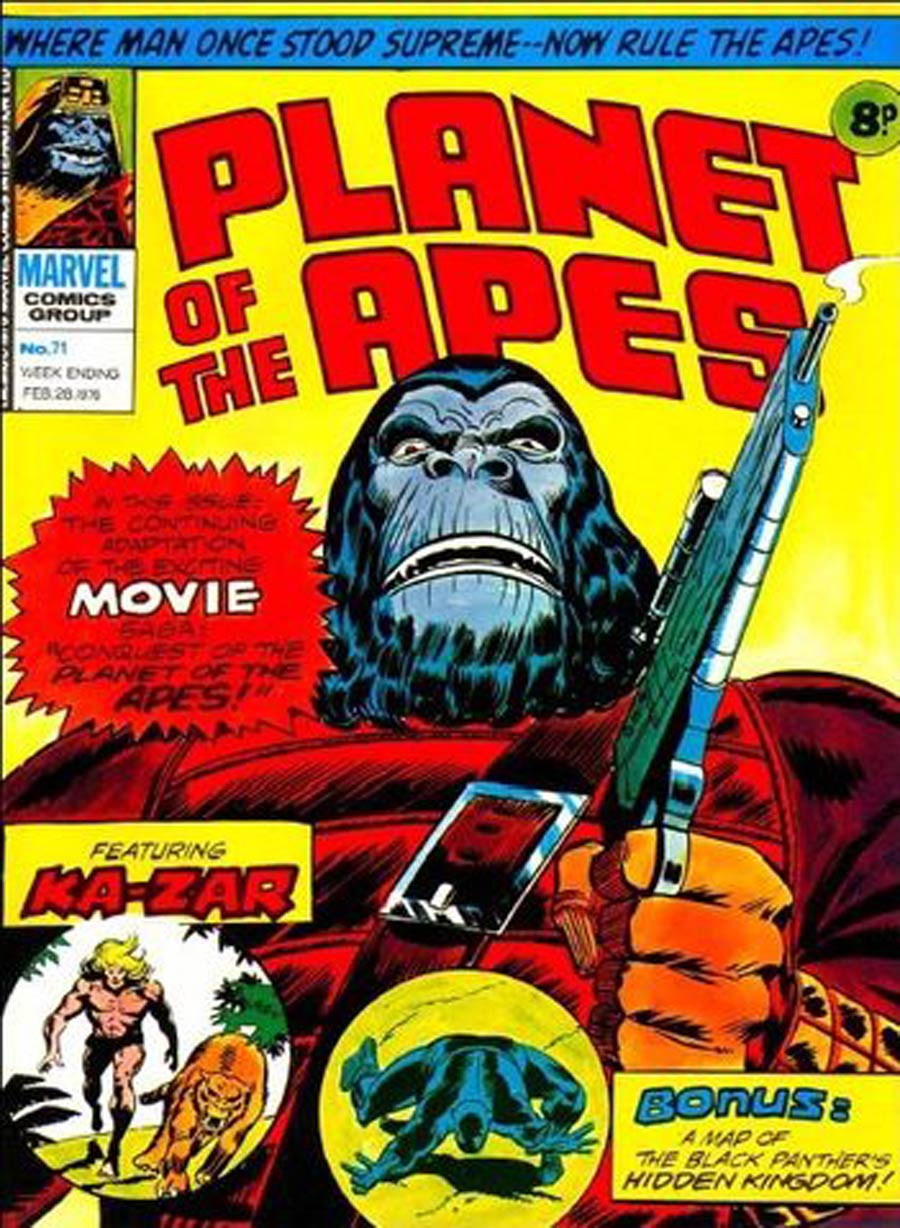 Planet Of The Apes UK Magazine #71