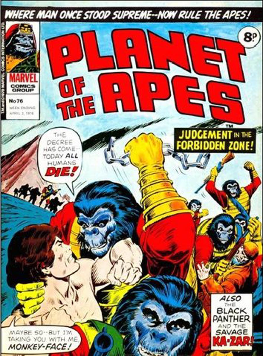 Planet Of The Apes UK Magazine #76