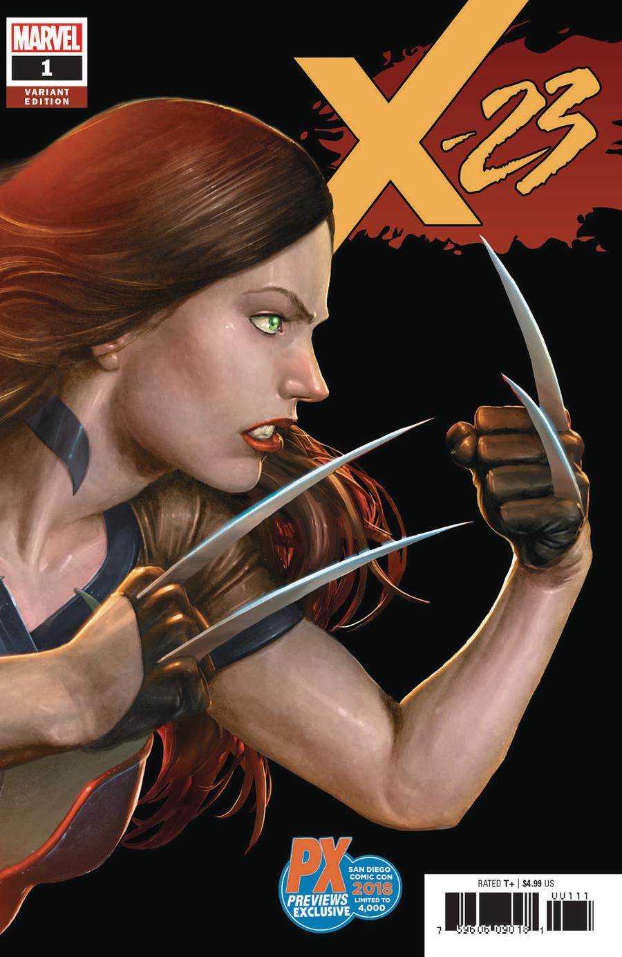 X-23 Vol 3 #1 Cover G Variant SDCC 2018 Exclusive Cover