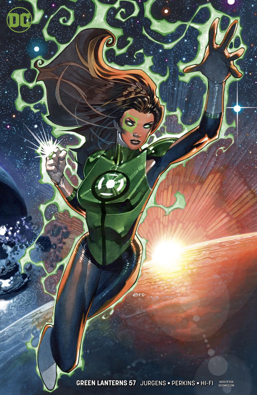 Green Lanterns #57 Cover B Variant Chris Stevens Cover