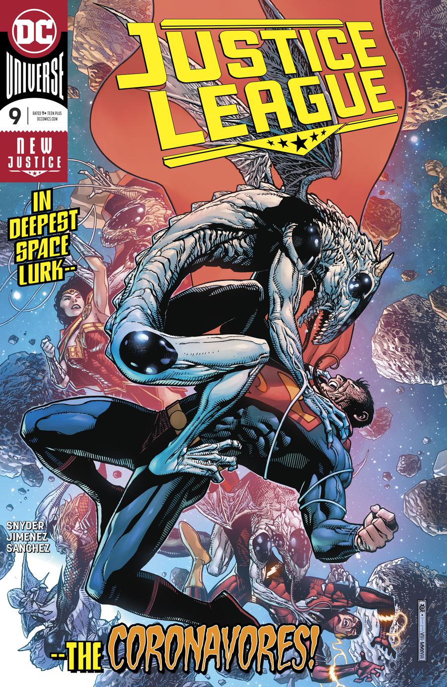 Justice League Vol 4 #9 Cover A Regular Jorge Jimenez Cover