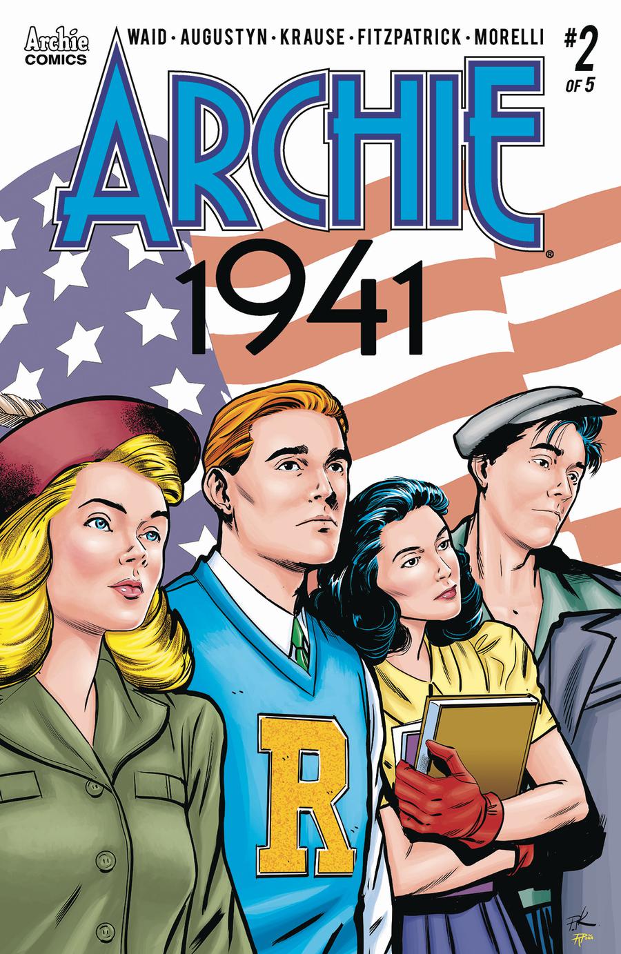 Archie 1941 #2 Cover A Regular Peter Krause & Rosario Tito Pena Cover