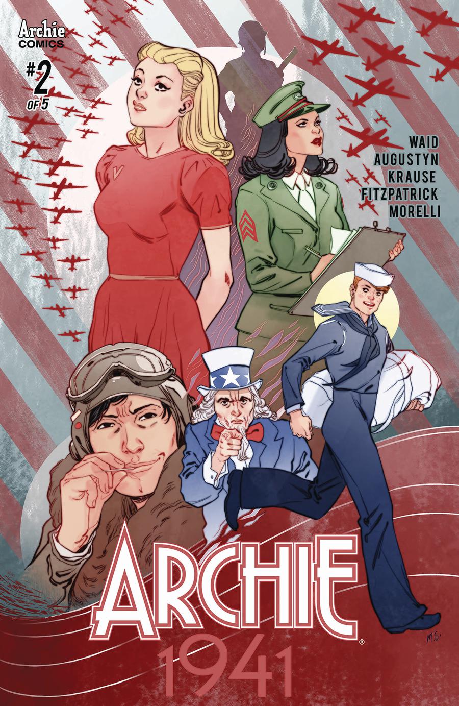 Archie 1941 #2 Cover C Variant Marguerite Sauvage Cover