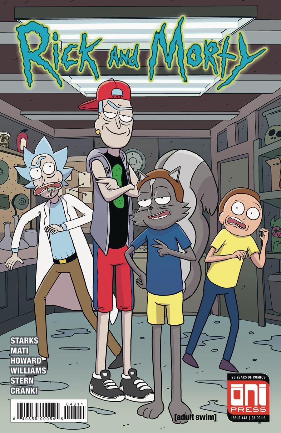 Rick And Morty #43 Cover A Regular Marc Ellerby Cover