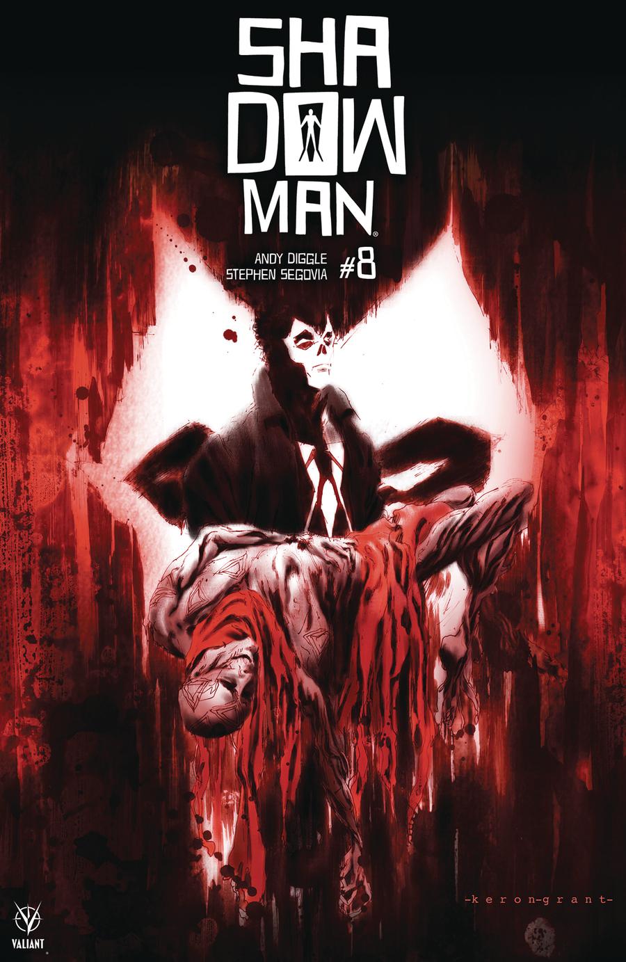 Shadowman Vol 5 #8 Cover B Variant Keron Grant Cover