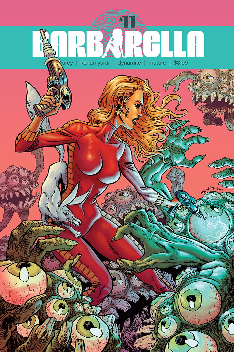 Barbarella #11 Cover B Variant Ryan Browne Cover