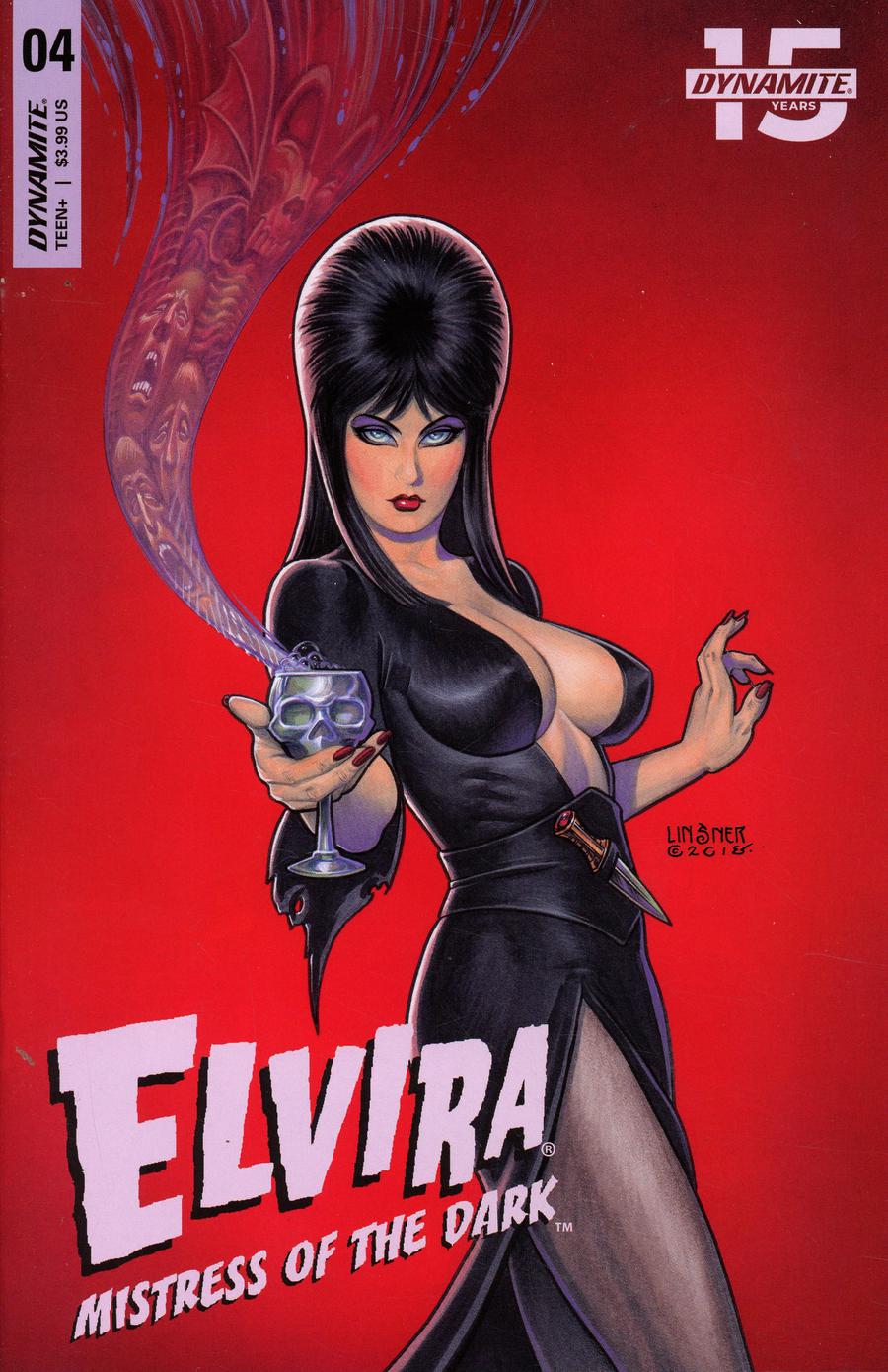 Elvira Mistress Of The Dark Vol 2 #4 Cover A Regular Joseph Michael Linsner Cover