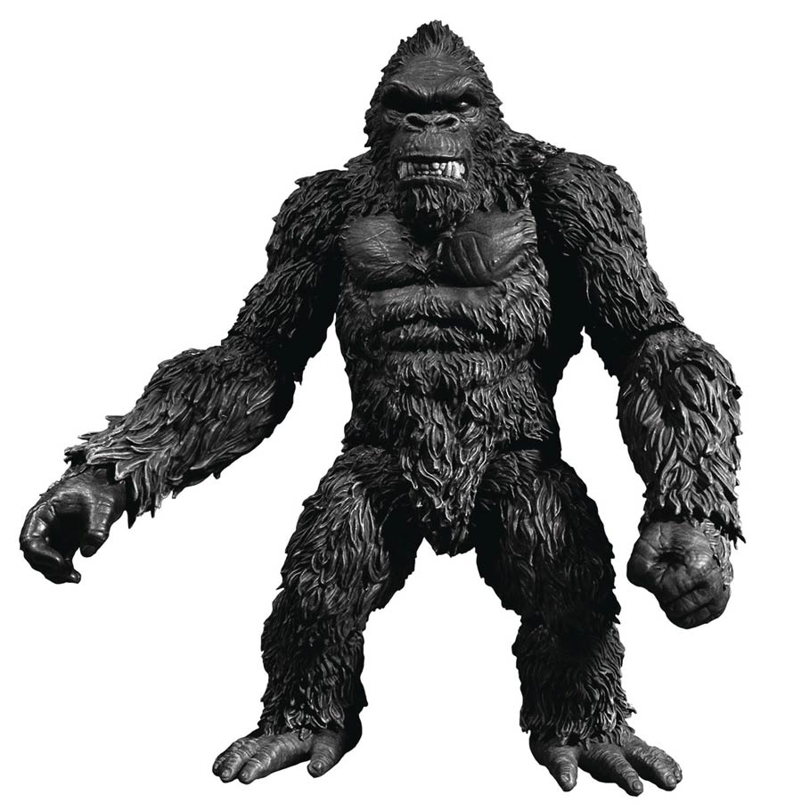 King Kong Of Skull Island 7-Inch Previews Exclusive Action Figure Black ...