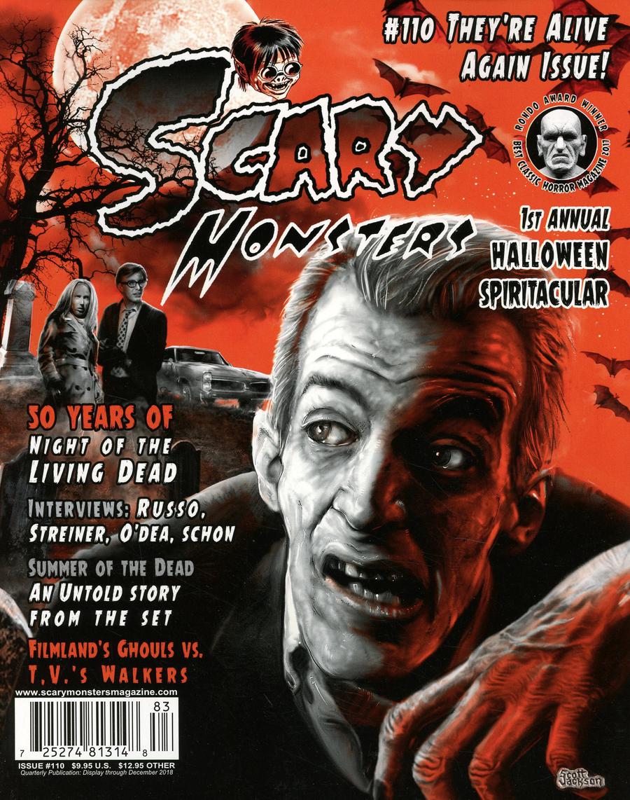 Scary Monsters Magazine #110 Halloween 2018