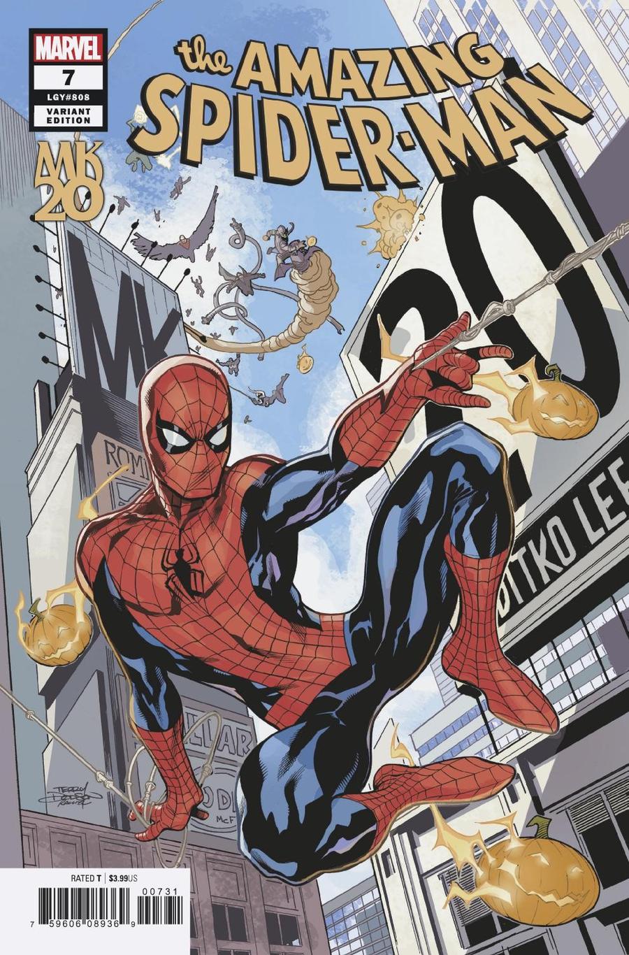 Amazing Spider-Man Vol 5 #7 Cover C Variant Terry Dodson MKXX Cover