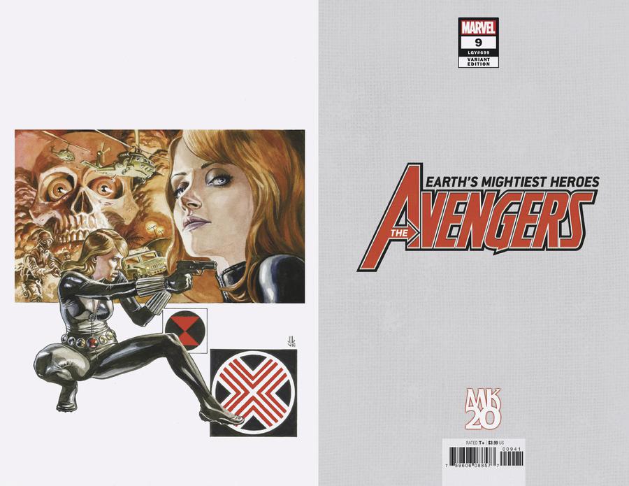 Avengers Vol 7 #9 Cover D Incentive JG Jones MKXX Virgin Cover