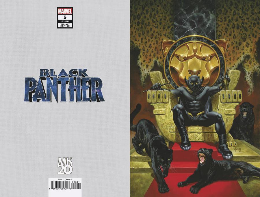 Black Panther Vol 7 #5 Cover D Incentive Joe Jusko MKXX Virgin Cover