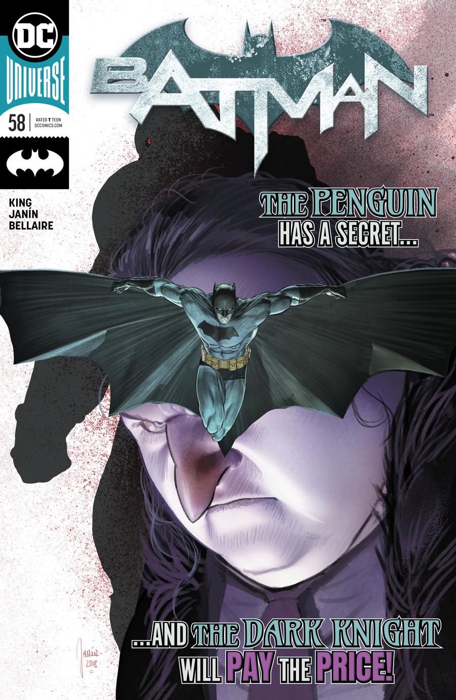 Batman Vol 3 #58 Cover A Regular Mikel Janin Cover