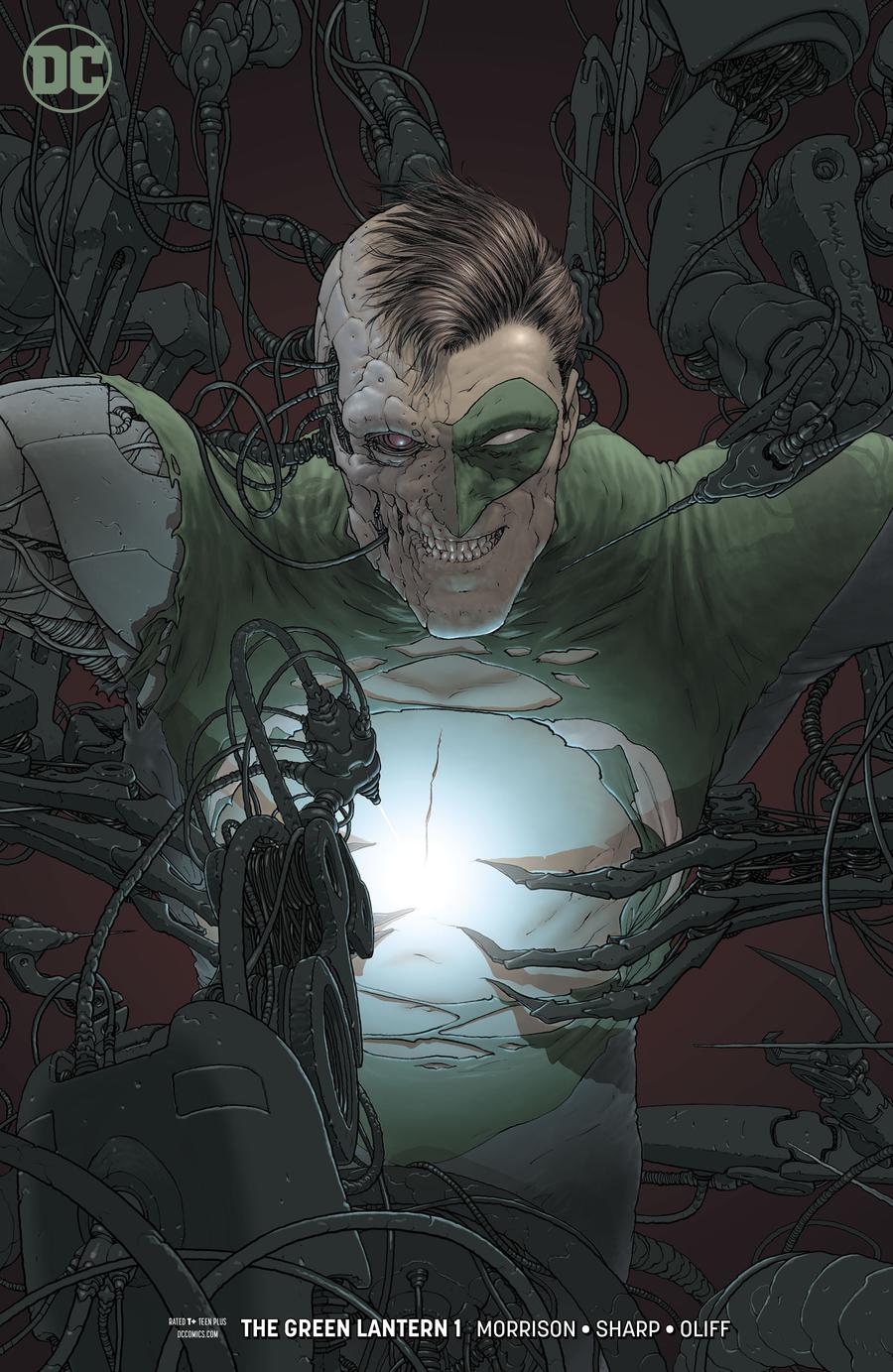 Green Lantern Vol 6 #1 Cover B Variant Frank Quitely Cover