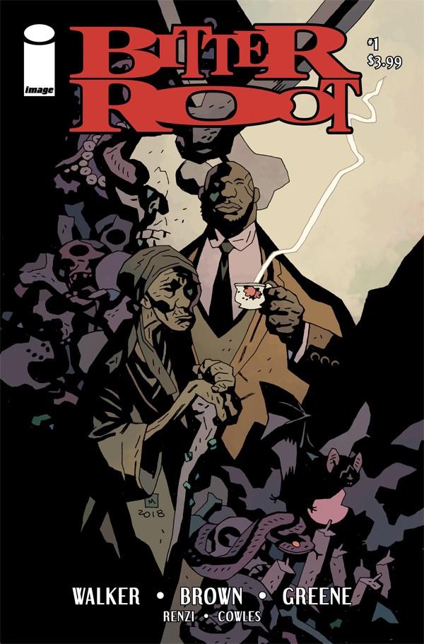 Bitter Root #1 Cover B Variant Mike Mignola Cover
