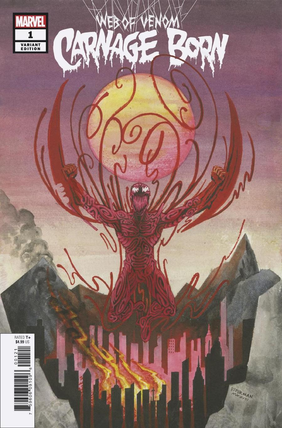 Web Of Venom Carnage Born #1 Cover B Variant Ian Bederman Cover