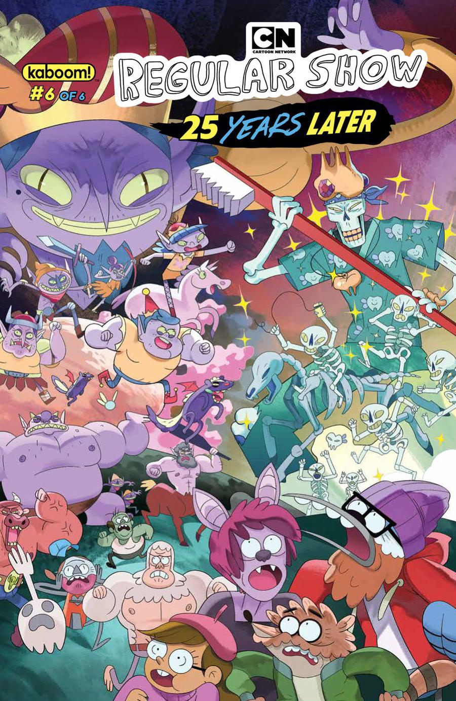 Regular Show 25 Years Later #6 Cover A Regular Cristina Rose Chua Cover