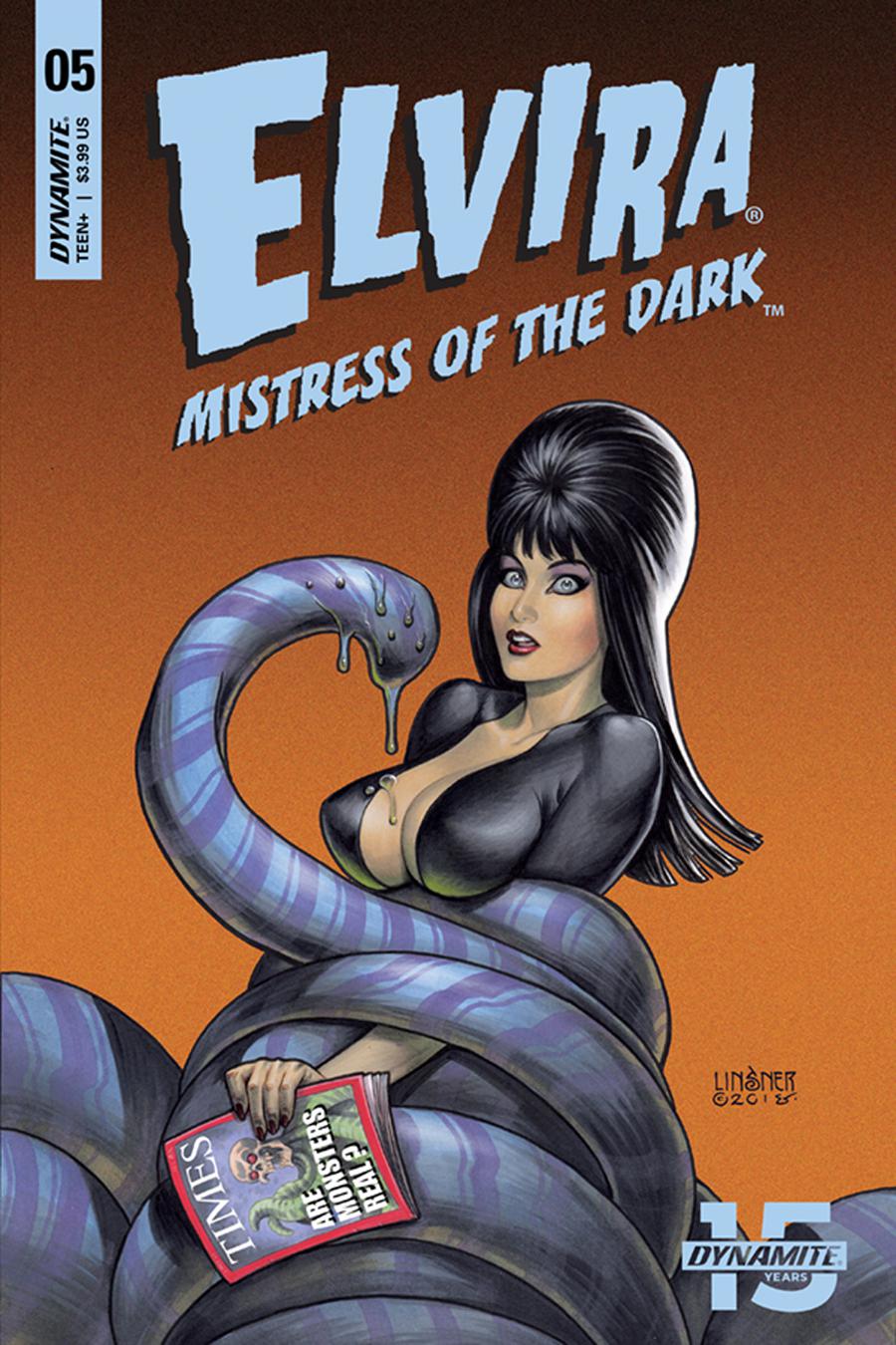 Elvira Mistress Of The Dark Vol 2 #5 Cover A Regular Joseph Michael Linsner Cover