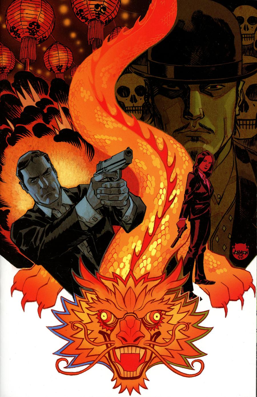 James Bond 007 #1 Cover H Incentive Dave Johnson Virgin Cover