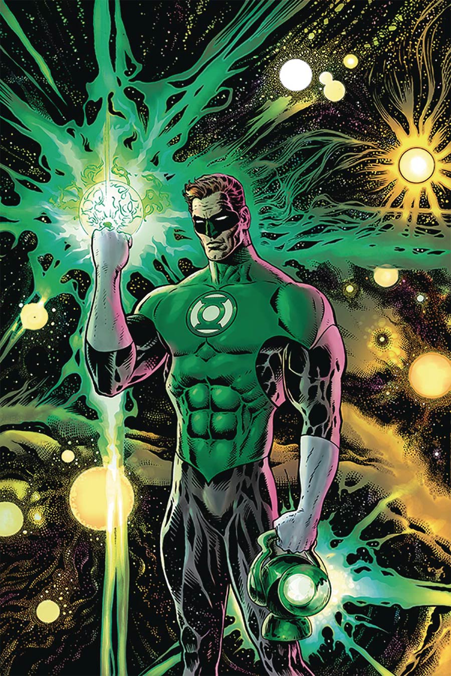 Green Lantern Vol 6 #1 Cover F DF Ultra-Limited Gold Signature Series Signed By Liam Sharp