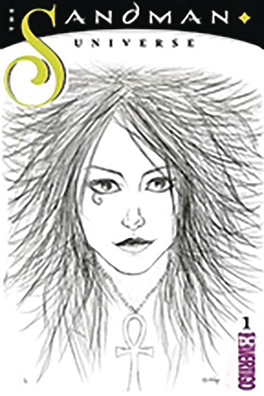 Sandman Universe #1 Cover M DF Signed & Remarked With A Death Sketch By Katie Hidalgo