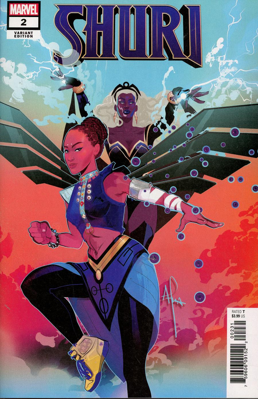 Shuri #2 Cover C Incentive Afua Richardson Variant Cover