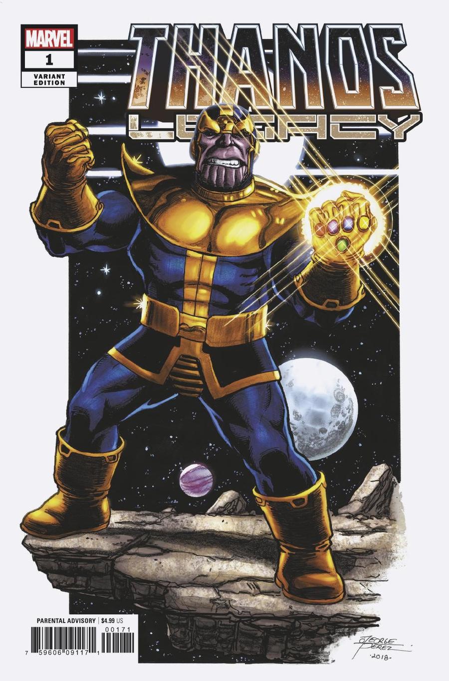 Thanos Legacy #1 Cover D Variant George Perez Cover