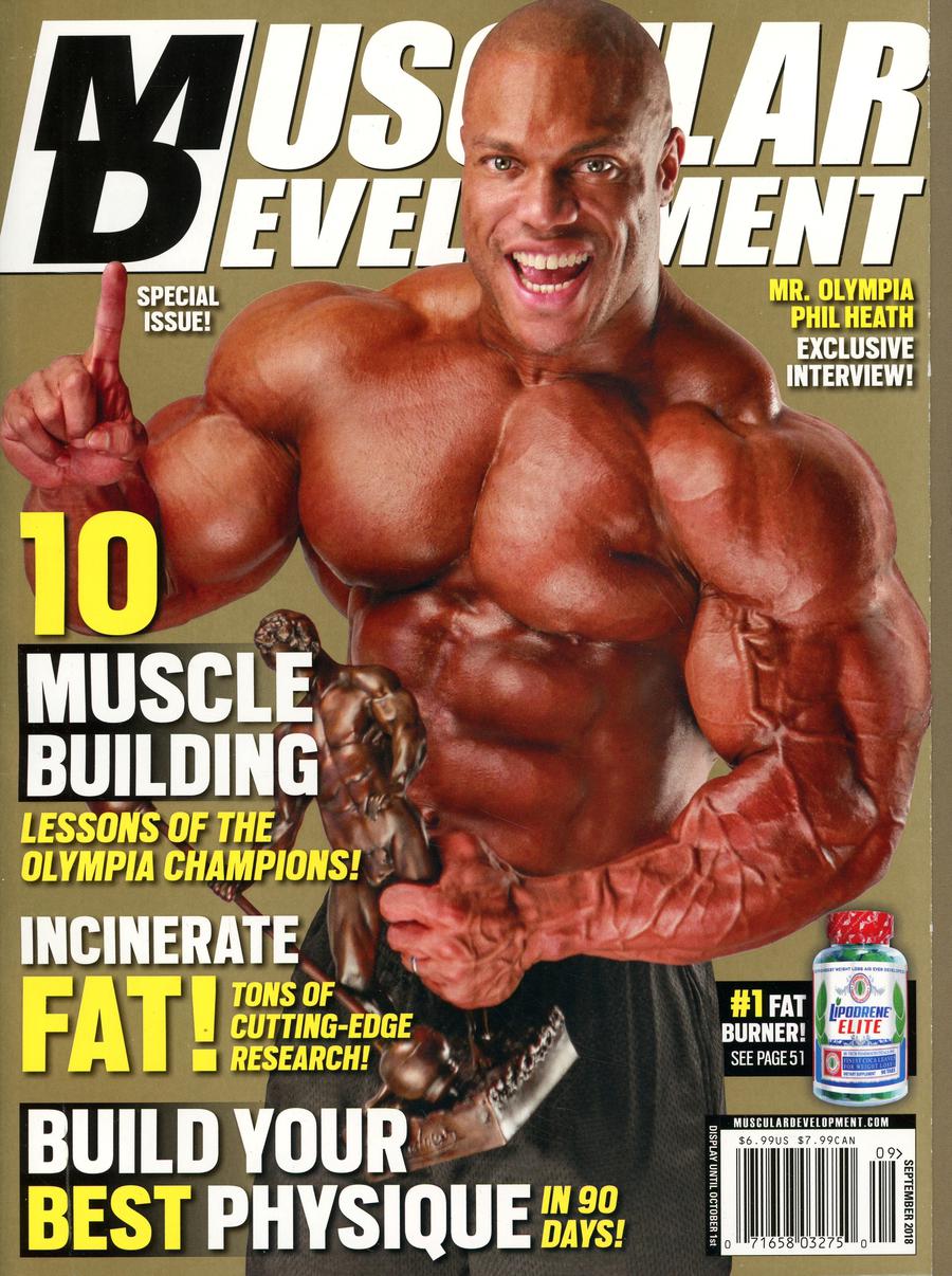 Muscular Development Magazine Vol 55 #7 SEptember 2018