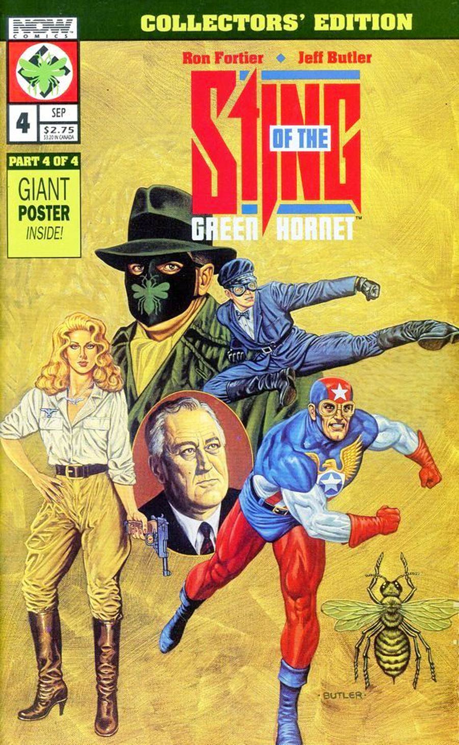 Sting Of The Green Hornet #4 Cover C Collectors Edition No Polybag